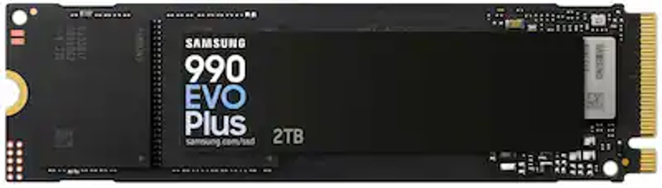 Samsung - 990 EVO PLUS SSD 2TB, PCIe Gen 4x4 | 5x2 M.2 2280, Speeds Up to 7,250 MB/s