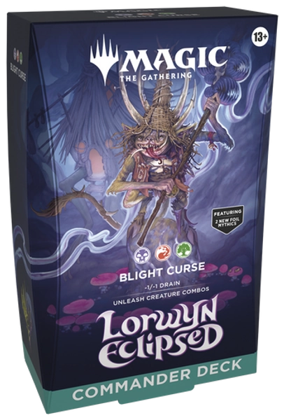 Lorwyn Eclipsed Commander Deck - Blight Curse | Lorwyn Eclipsed Commander