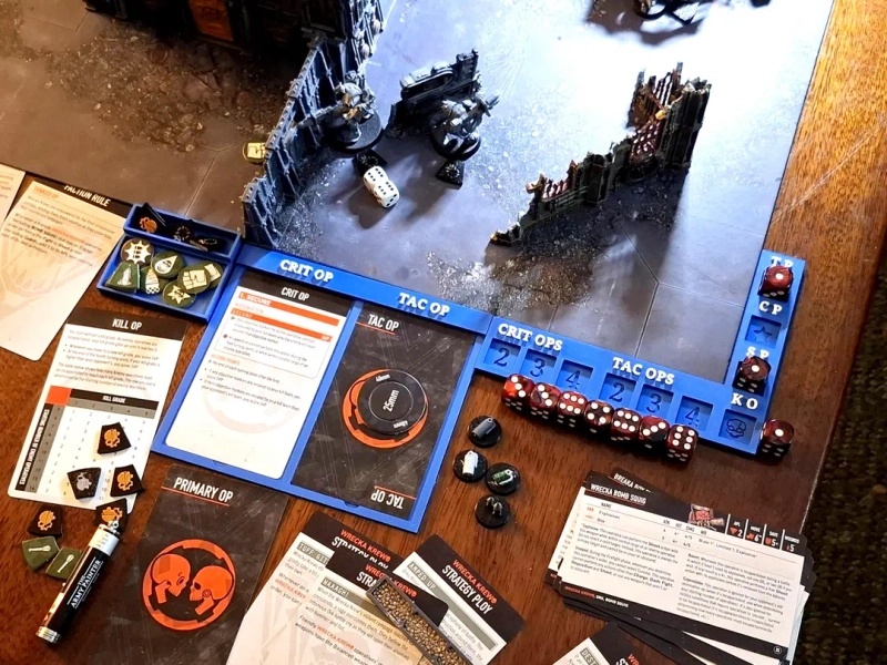 L Shape. Kill Team Command Centre - for Kill Team 2024. L Shape Score Tracker, Token Tray and Ops Card Holder Set. Dice Based Tracker. - Etsy