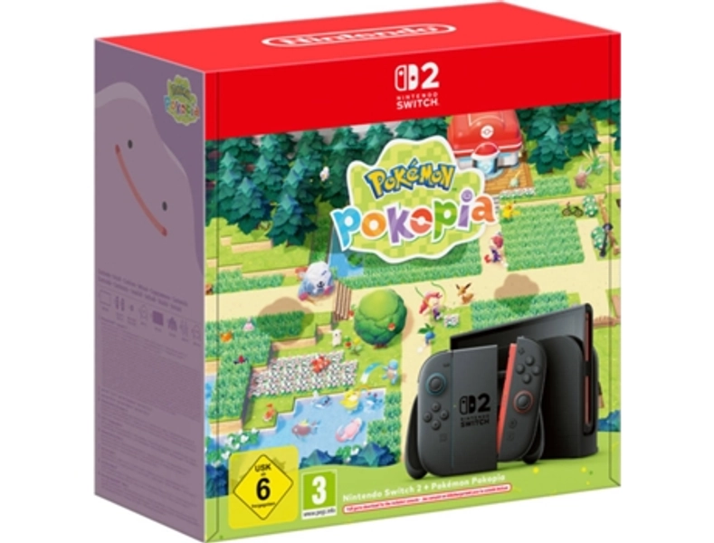 Consola Nintendo Switch 2 + Jogo Pokémon Pokopia (Código de Descarga na Caixa)