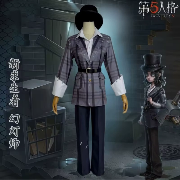 Identity V Lanternist Cosplay Costume Anime Women Fashion Uniform Amanda Gaddis Role Play Clothing Halloween Party Suit - AliExpress 200000532