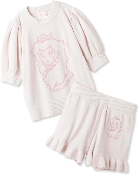 Gelato Pique Peach Collection Pullover & Shorts, Hair Clip, Hand Towel, Set of 3