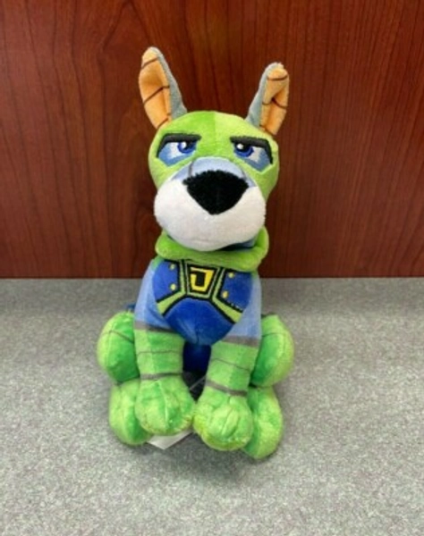 Scoob! Scooby Doo Movie Dynomutt 6" Stuffed Plush Robot Dog Green Metal | eBay