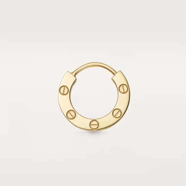 #LOVE# single hoop earring