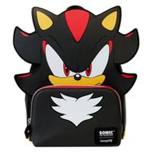Loungefly Shadow the Hedgehog Cosplay Mini Backpack GameStop Exclusive