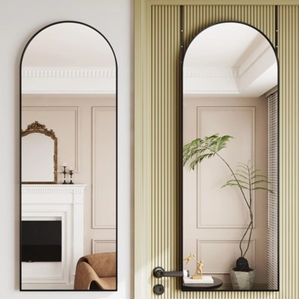 Over The Door Mirror Full Length Mirrors Door Hanging,19"x51"Door Mirror Full... | eBay