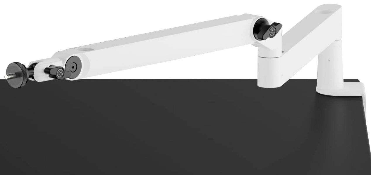 Elgato Wave Mic Arm - White, Studio-Grade Boom Arm