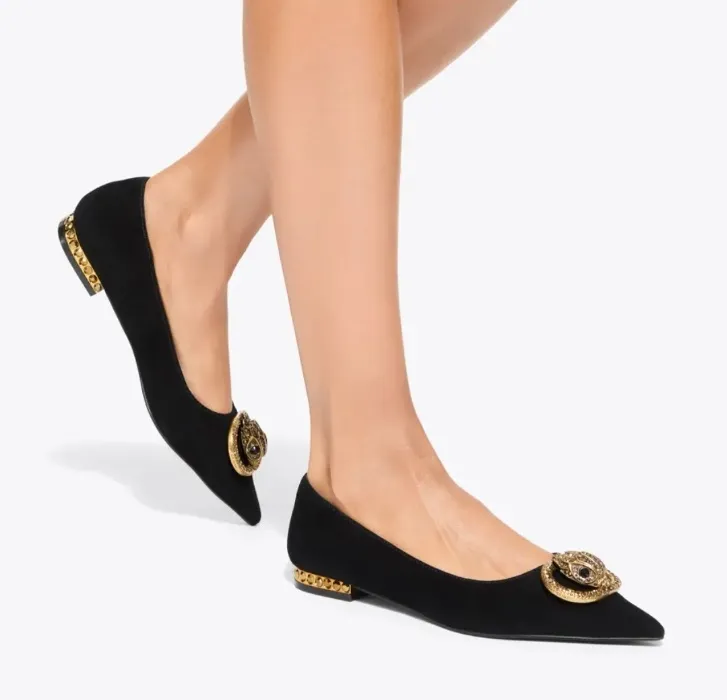Kurt Geiger - chelsea point flat. Size 6
