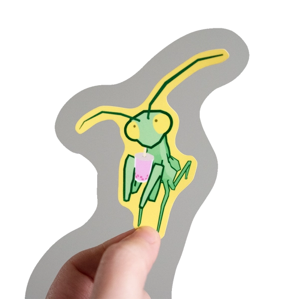 Mantis Sticker — Sneepsnorp3D