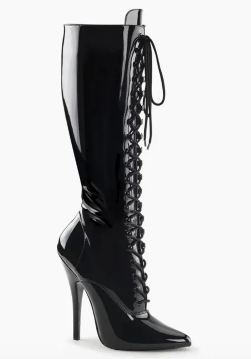 The boots I'll wear when I trample you.