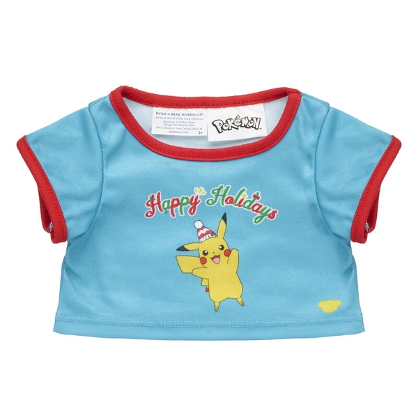 Pokémon Happy Holidays Tee for Plush Toys | Build-A-Bear®