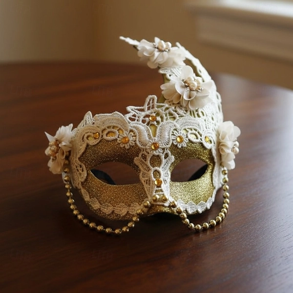 Carnaval 2026 Carnavalsmasker Carnaval Masker Venetiaans masker Halloween Volwassenen Dames Halloween Carnaval Mardi Gras Carnaval Feest Halloween Gem