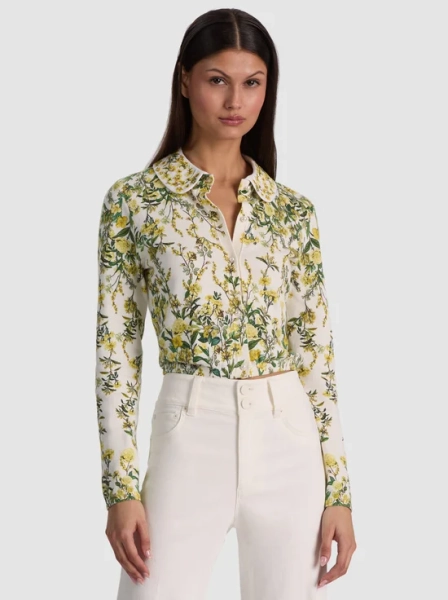 CARSON PRINTED CARDIGAN