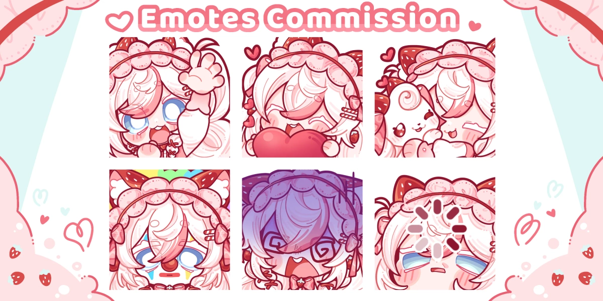 Emotes pack 6  by Tuck Unipup🌈🌟 (@tuckunipup)