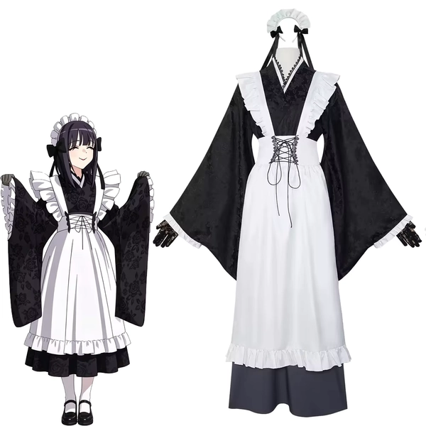 Tenue de cosplay Shizuku Kuroe, robe de demoiselle d'honneur kimono My Dress-Up Darling, ensemble complet, costume d'anime Marin Kitagawa, Halloween, spectacle sur scène