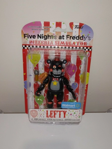 Five Nights at Freddy's FNAF Lefty Action Figure Walmart Exclusive Pizzeria New