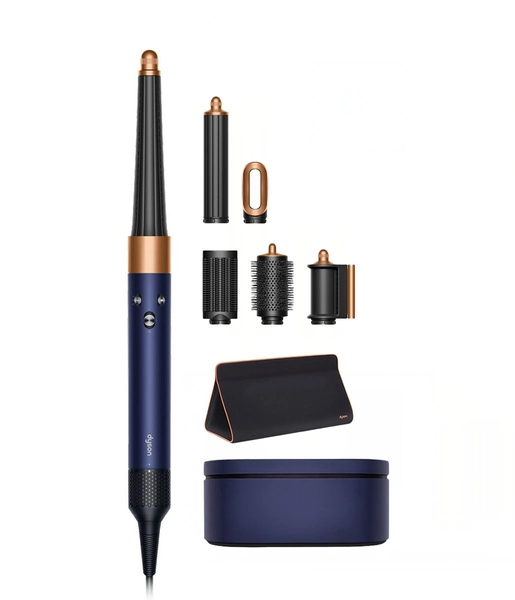 Dyson Airwrap i.d.™ saç şekillendirme ve kurutma seti (Prusya mavisi/Parlak bakır)