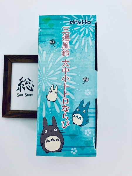 My Neighbor Totoro Triple Wind Chime Big Medium Small Studio Ghibli New Japan