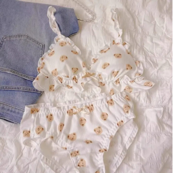 Kawaii bear lingerie