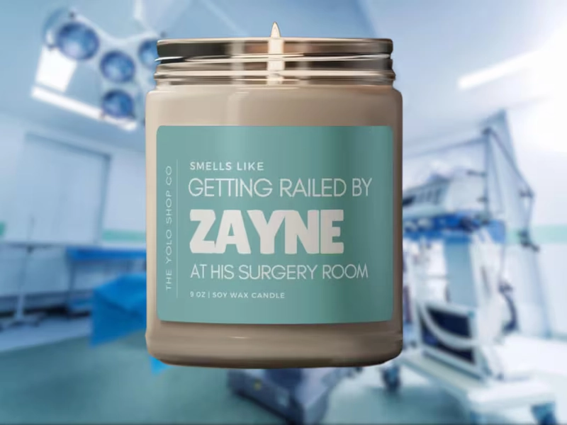 Smells Like Getting Railed by Zayne Candle, Love and Deepspace Soy Candle, Funny Gamer Gift, Zayne Merch - Etsy