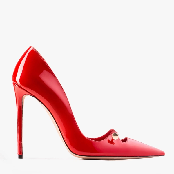 More, size 6, 11cm heel