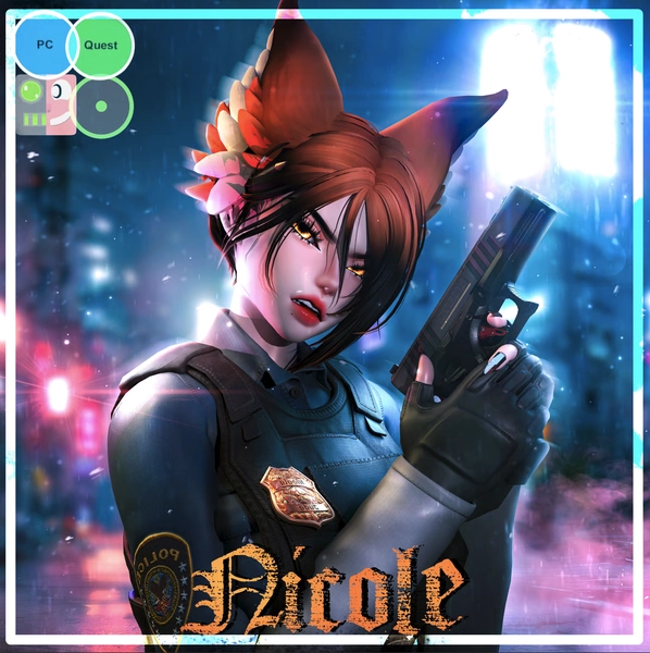 ღNicole (PC/Quest/VRCFT/Opti) by idbi on Jinxxy