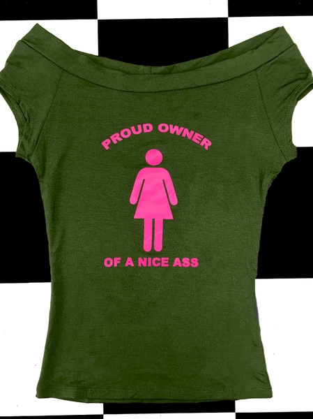 SWEET LORD O'MIGHTY! PROUD OWNER BOATNECK TOP