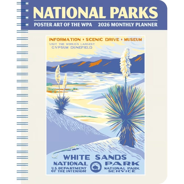 National Parks Poster Art of the WPA 2026 Planner