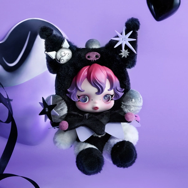 SKULLPANDA × KUROMI Plush|POP MART US Official