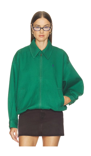 Cotton Twill Bomber Jacket