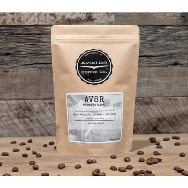 AV8R Founders Blend: Medium Roast , Craft Roasted, Arabica Beans