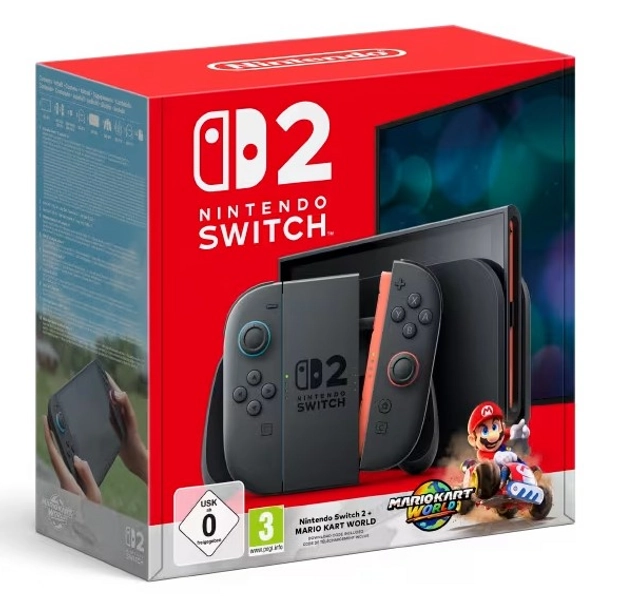 Pack Console Nintendo Switch 2 + le jeu Mario Kart World sur Nintendo Switch (NINTENDO SWITCH 2)