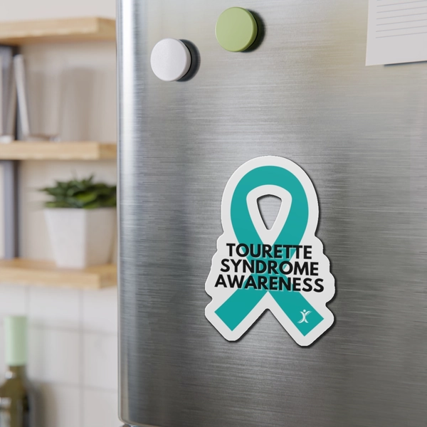 TS Awareness Ribbon Die-Cut Magnet