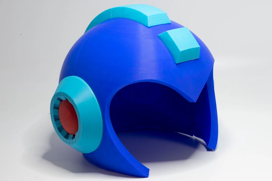 Mega Man Full Color Cosplay Costume Helmet, Halloween anime 3d print