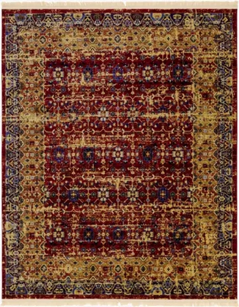 Red 8' x 10' Kennedy Rug | Rugs.com