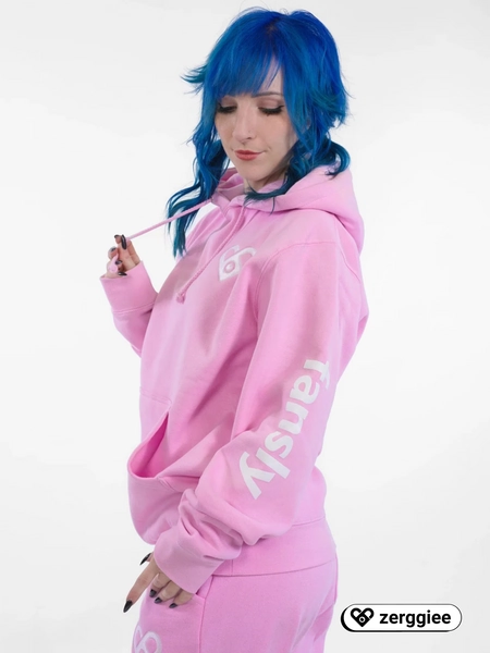 Pink fansly Hoodie