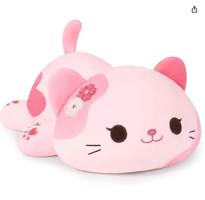 Pink Kitty Plushie 