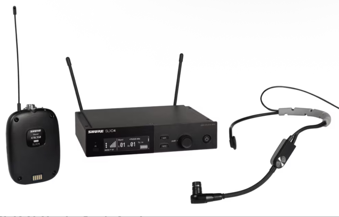 wireless system & mic SLX-D & sm35
