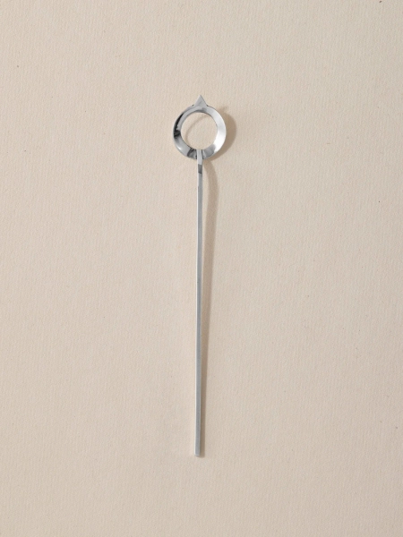 Silver Olive Spoon — HEATH WAGONER Silversmith