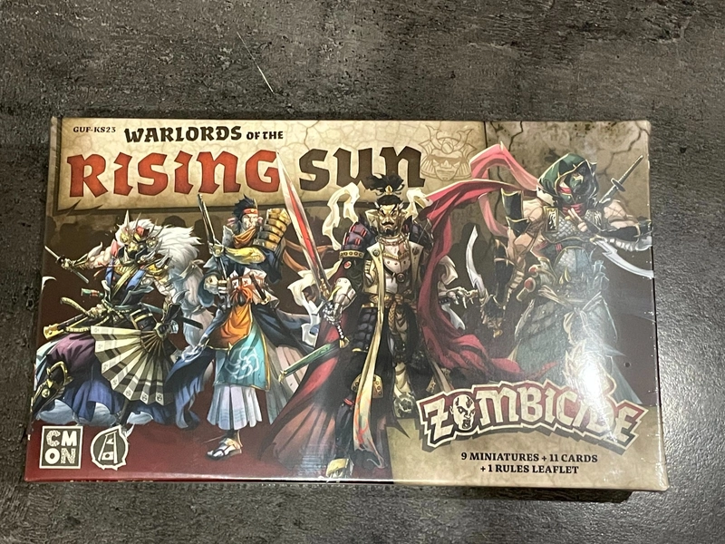 Zombicide White Death - Esclusiva Kickstarter - Warlords of the Rising Sun
