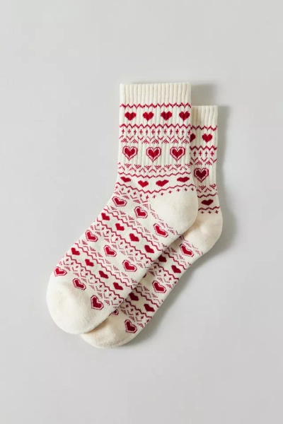 Icon Embroidered Quarter Crew Sock