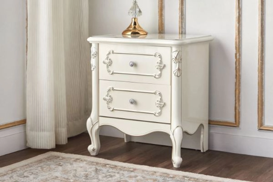 CHATEAU 2-Drawer Bedside Table