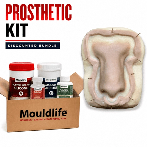 Prosthetic Silicone Starter kit - Light Flesh