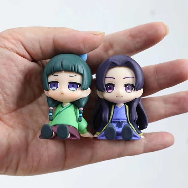 A Collection of Two Imaginative Anime Character Figurines, Perfect for Action Doll Enthusiasts And As Decorative Gifts