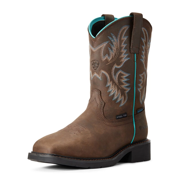Krista Waterproof Steel Toe Work Boot