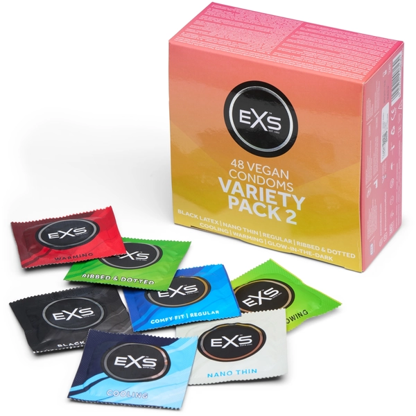 EXS Variety Pack 2 Kondomit 48 kpl