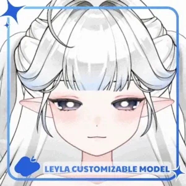 ✨LEYLA CUSTOMIZABLE VTUBER MODEL✨ | CUTE AND SWEET LIVE2D VTUBER MODEL by Melar Studio (@melarstudio)