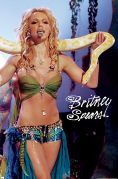 Britney Spears VMA's Poster - Spencer's