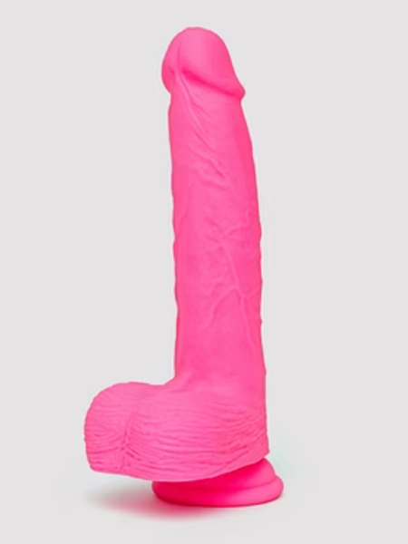Rechargeable Rumbling & Thrusting Silicone Dildo Vibrator