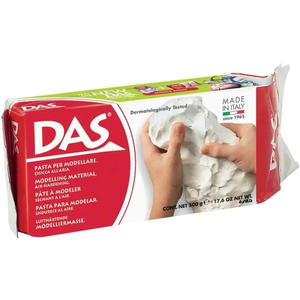 DAS Air Hardening Modeling Material Clay Terra Cotta/White 500g/1000g